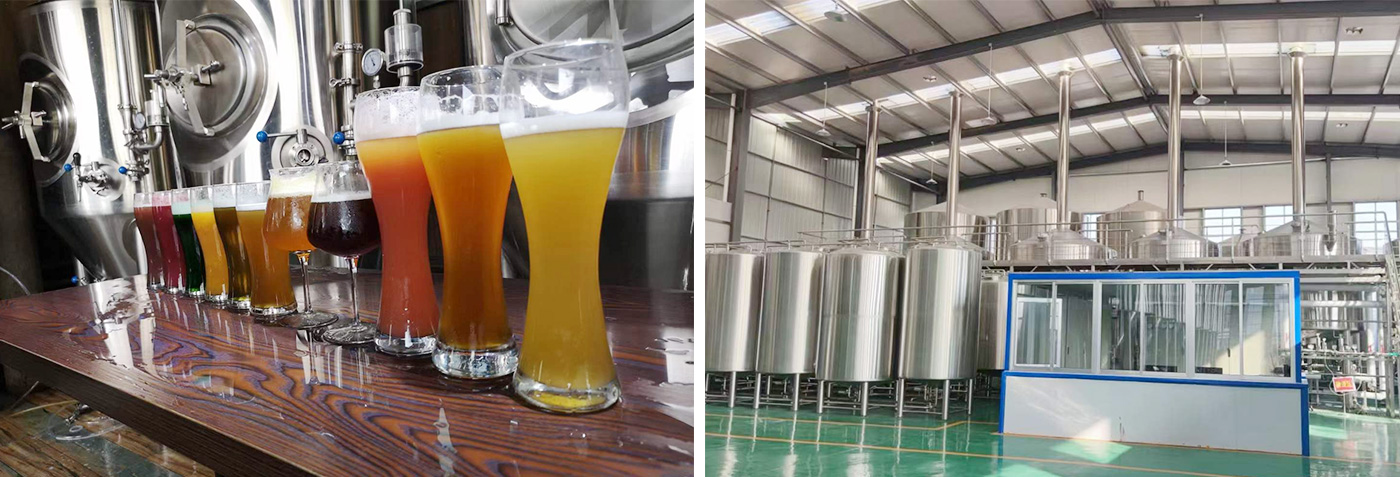 حلول مصانع الجعة سعة 2400 لتر